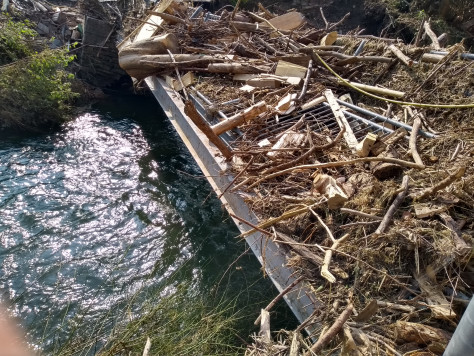 Zustand unmittelbar nach der Flut